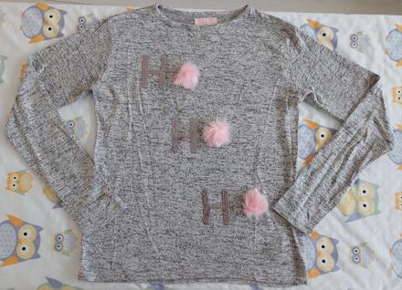 Vianočné tričko/pulovrik zn.primark veľ.164, 164