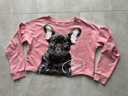 Croptop mikina, h&m,146