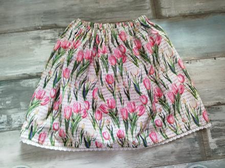Tulipánová suknička pre dievča xs/s, s