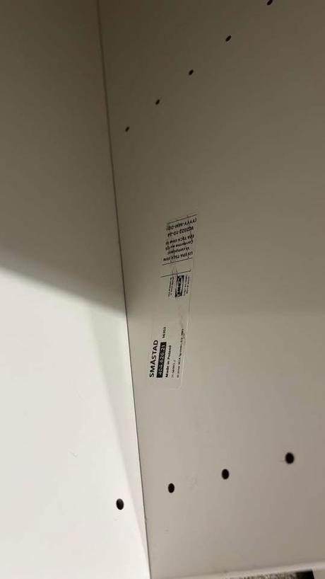 Prebaľovací pult ikea smastad, podložka grátis, 