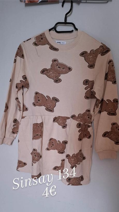 Teplákové šaty, sinsay,134