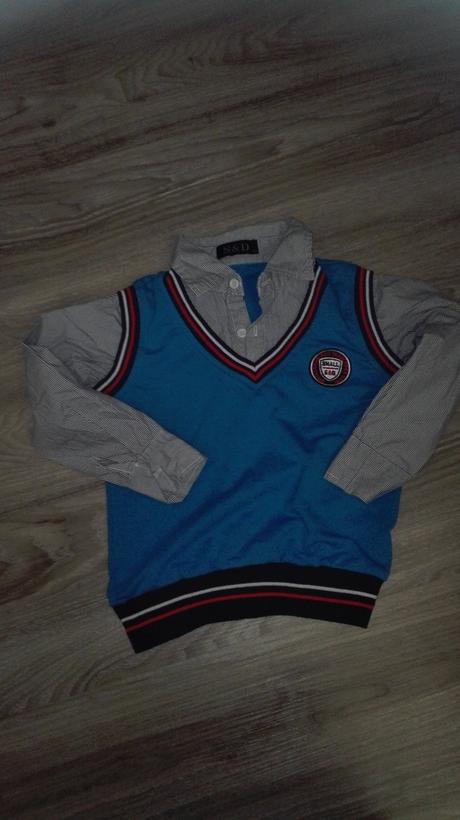 Svetrík s košieľkou, lonsdale,104