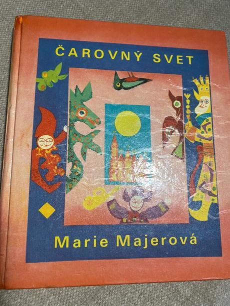 Stará kniha marie majerová čarovný svet 1976, 