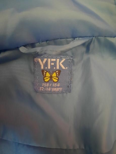 Dievčenská prešívaná bunda, kik,164