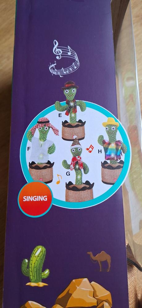 Kaktus spievajuci tancujuci, 