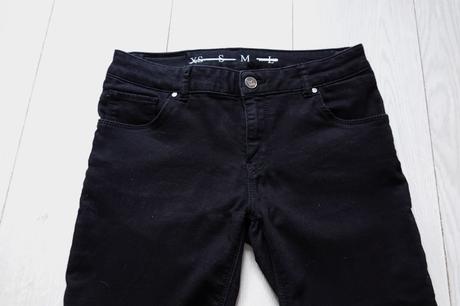 Mäkké poddajné rifle never denim, m