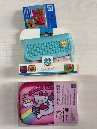 Pixie crew - kreatívna penazenka a kapsička na klu,