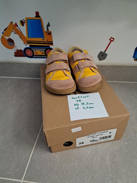 Ef barefoot platenky,tenisky 28, 28