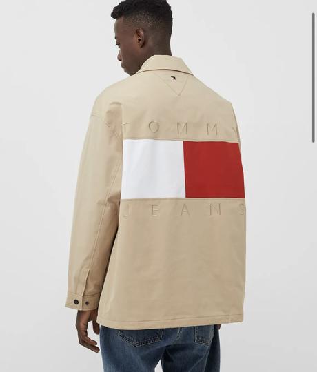 Tommy jeans prechodný kabát, tommy hilfiger,l / xl