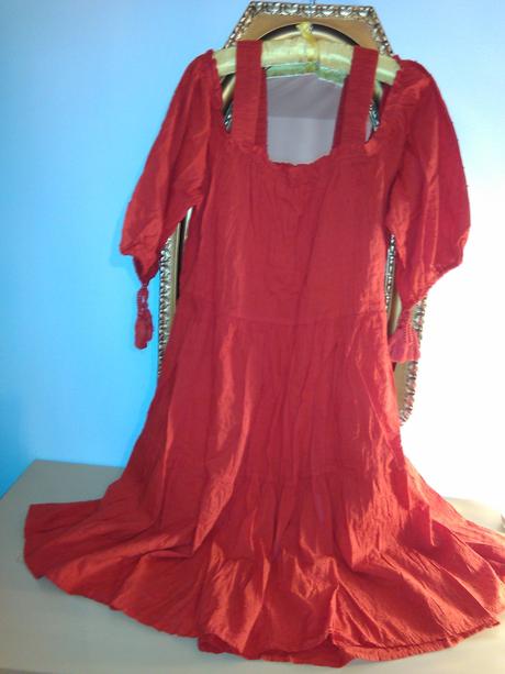 H&m červené šaty, h&m