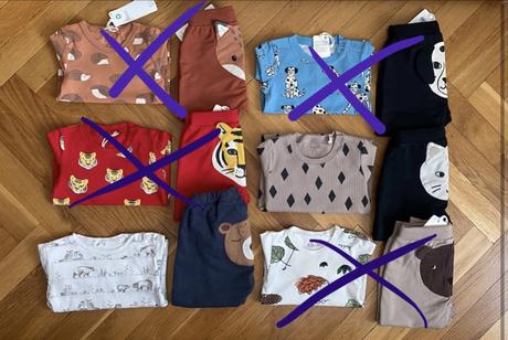 Sety s aplikaciami na zadocku vel.80, lindex,80