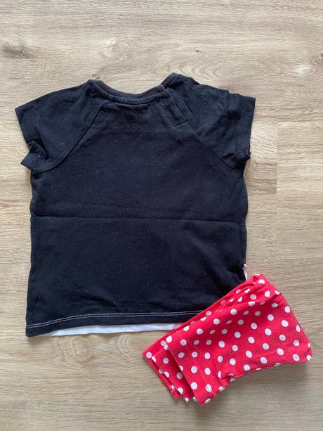 Súprava minnie tričko a legínky, h&m,80