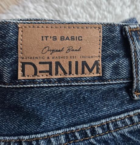 Modre siroke rifle s kvetinkami its basic, 36