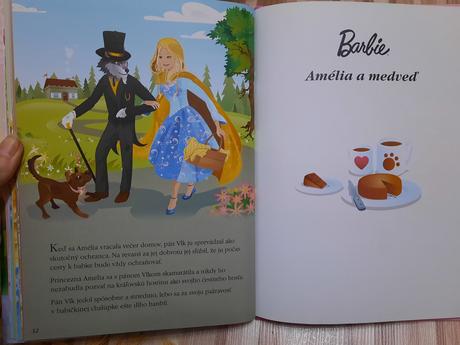 Barbie ružová a zelená kniha rozprávok, 