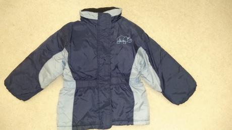 Zimná bunda, oteplovačky + nike čiapka a rukavice, 92