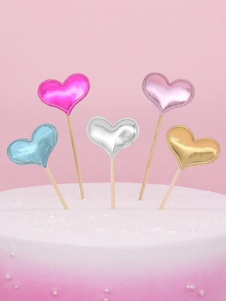 Dekorácie srdiečka 20 kusov v balení,