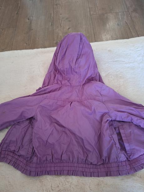 Fialová bundicka benetton, benetton,86