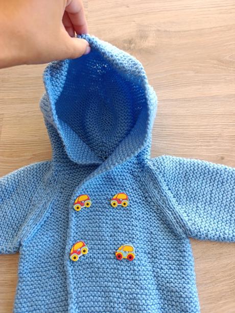 Chlapčenský pletený sveter, 62