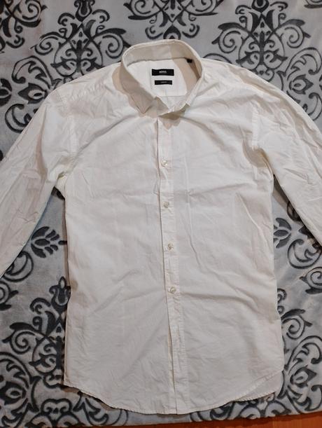 Hugo boss slim fit pánska košeľa -l, hugo boss,l