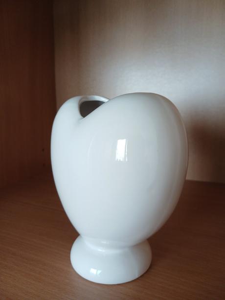 Keramická váza v tvare srdca 15 cm,