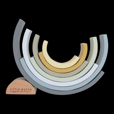 Little dutch skladacia dúha blue new,