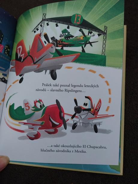 Letadla česká knižka zlatá zbírka pohadek, 