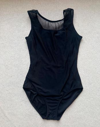 Gymnastický dres bez rukávov, 116