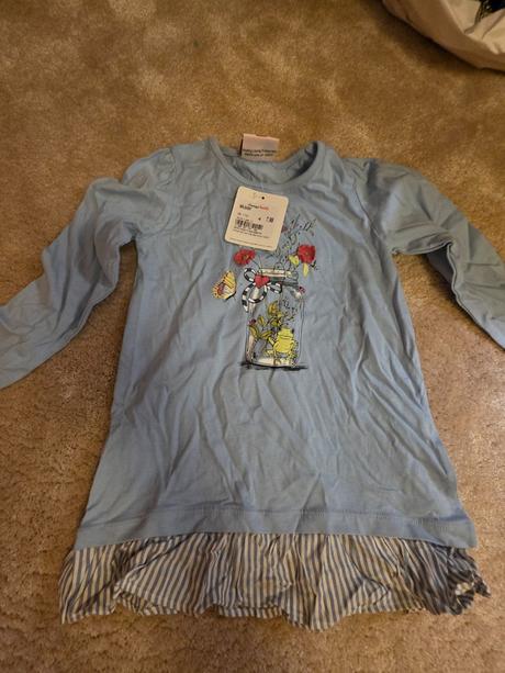 Belasé tričko 110, topolino,110