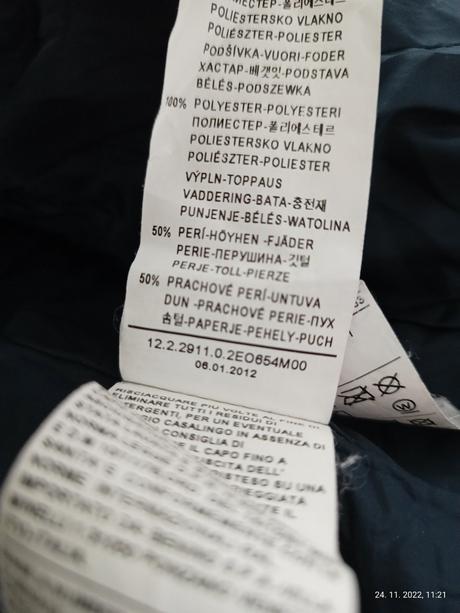 Paperova bunda benetton, vel. 6-7 rokov, benetton,122