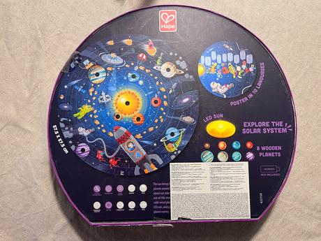 Solar system puzzle vesmír, 