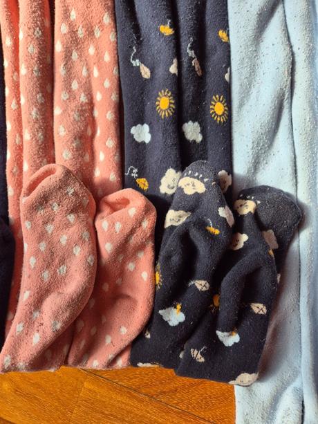 Dievčenské teple pančušky, tchibo,110