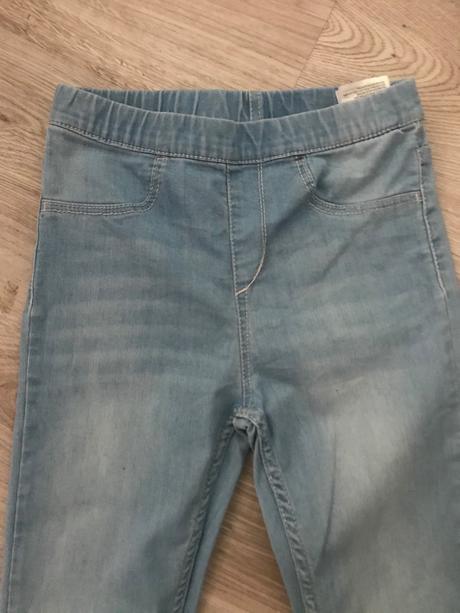 Denims leggings 8-9 rokov, h&m,134