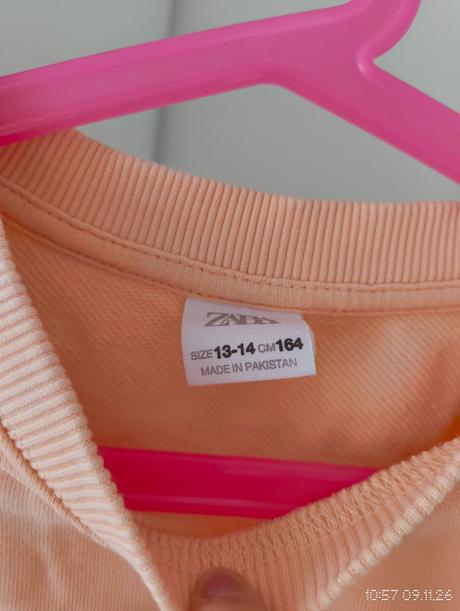 Oversize mikina - zara, veľ. 164, zara,164