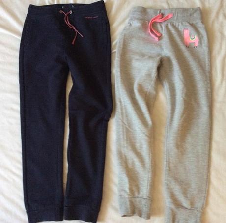 Hrubšie bavlnené tepláky okaidi sport v. 122/128, 122