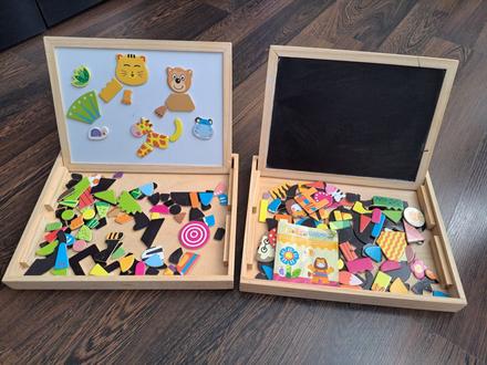 Magnetické tabulky/skatulky,