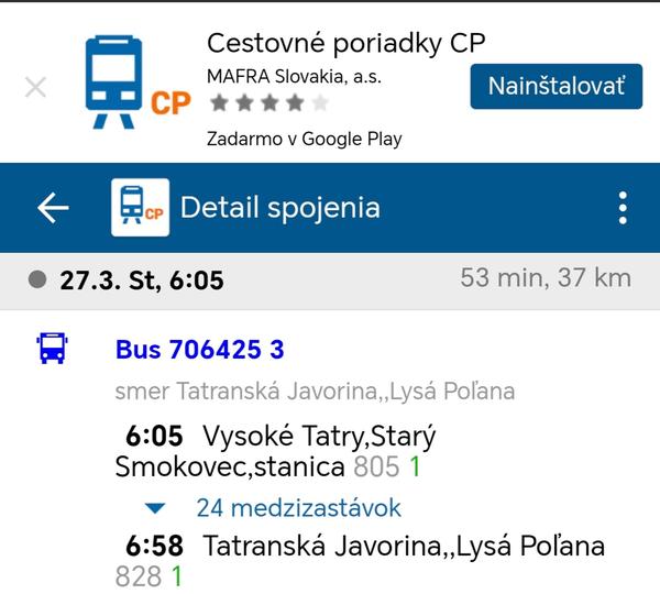 Dostaneme sa autobusom na Morské oko?