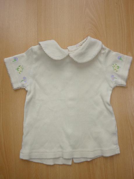 Zlte tricko s kvietkami, adams,80