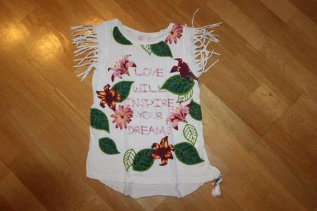 Tričko so strapcami, 140