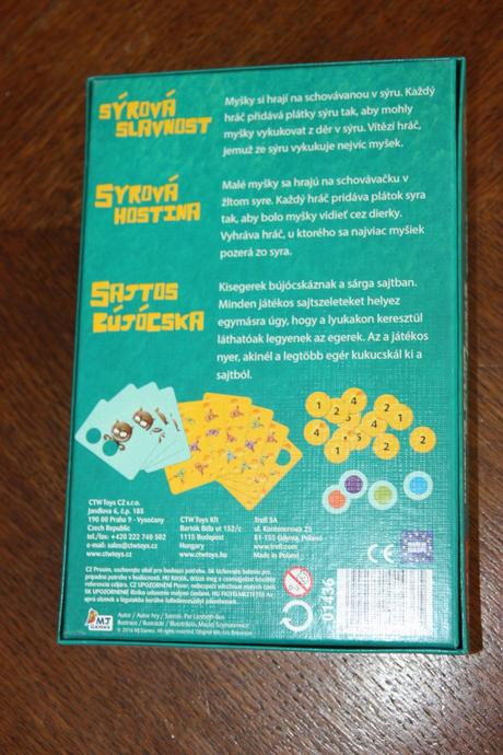 Hra syrová hostina - od 8 rokov, 