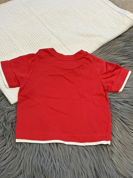 Chlapčenské tričko červené mothercare (68), 68