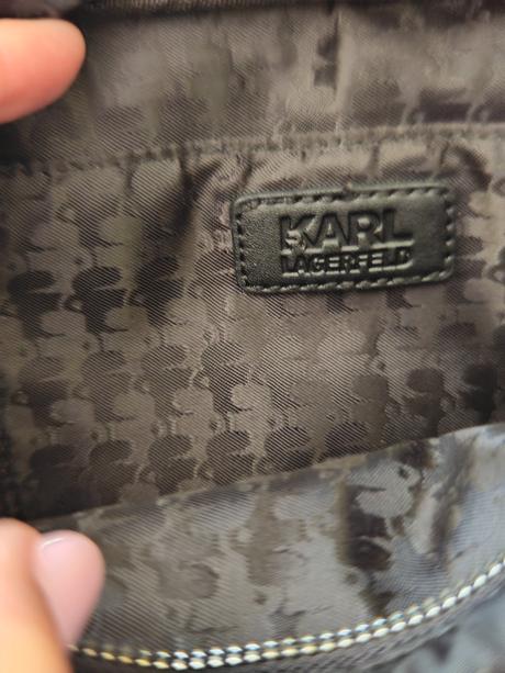 Karl lagerfeld originál moderná crossbody, karl lagerfeld