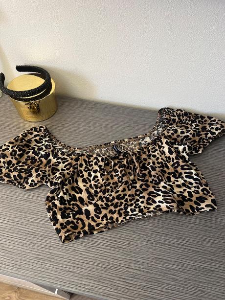 Leopardie / tigrované tricko, house,l