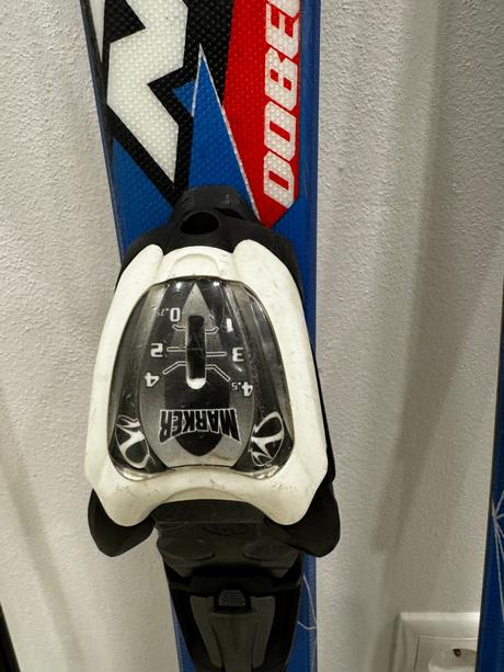 Detské lyže dobermann, palice atomic, atomic,110-119 cm