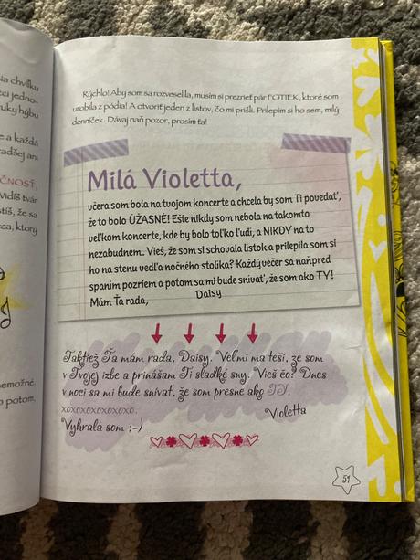 Violetta - môj denník - tri roky spolu (2015),