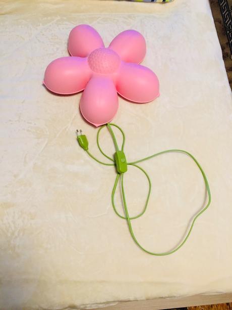 Nástenná lampa pre dievčatko, 