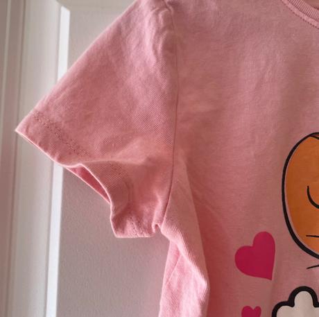 Ružové bavlnené tričko, jerry, 110, sinsay,110