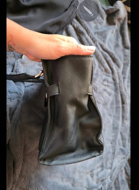 Čierna kabelka, deichmann