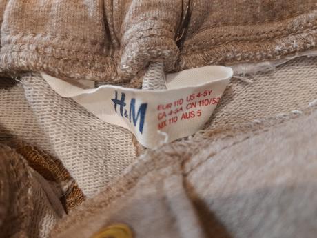 Jazdecké nohavice pre štíhle dievčatko, h&m,104