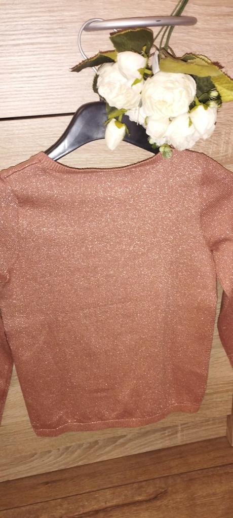 Trblietavý pulóver h&m 122/128, h&m,122