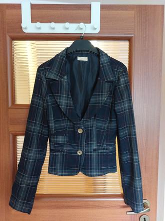 Kárované štýlové sako veľ. s, s